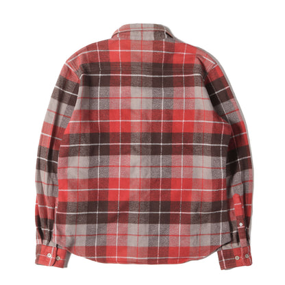 ヘビー チェック フランネルシャツ