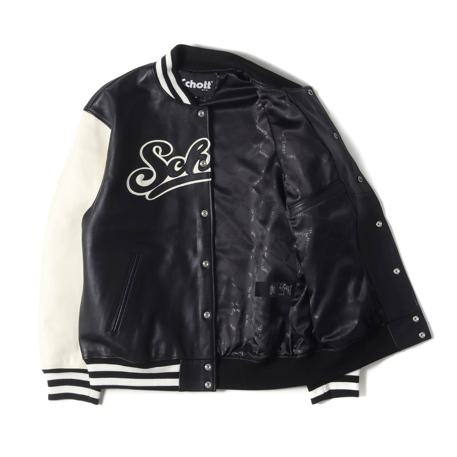 Schott (ショット) 22AW シープスキン フルレザー スタジアム