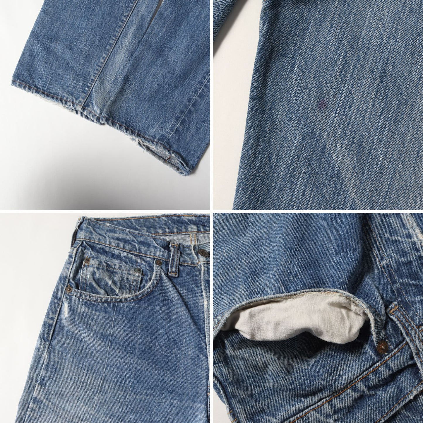70s 505-0217 66前期 デニムパンツ