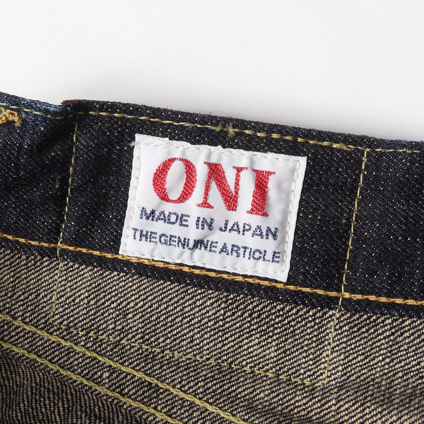 初代 鬼デニム復活 14oz ニートストレート デニムパンツ(ONI246-14KBE)