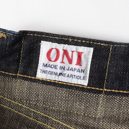 初代 鬼デニム復活 14oz ニートストレート デニムパンツ(ONI246-14KBE)