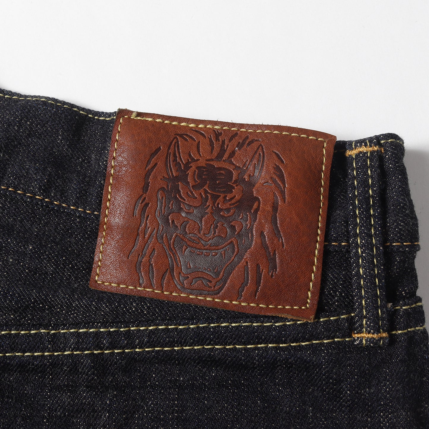 初代 鬼デニム復活 14oz ニートストレート デニムパンツ(ONI246-14KBE)