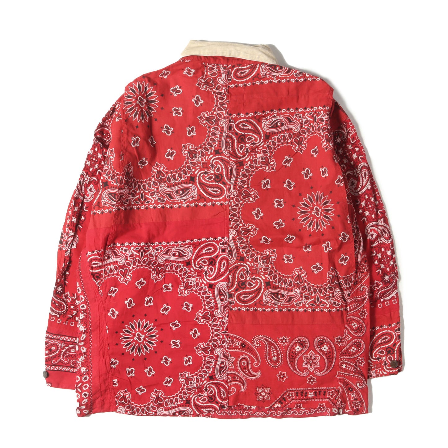 20AW ヴィンテージ バンダナ リメイク バーン コート / カバーオール(Bandana Burn Coat)