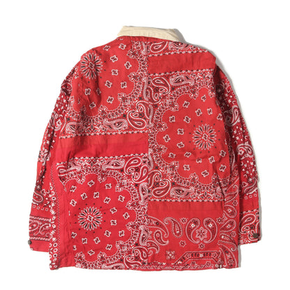 20AW ヴィンテージ バンダナ リメイク バーン コート / カバーオール(Bandana Burn Coat)