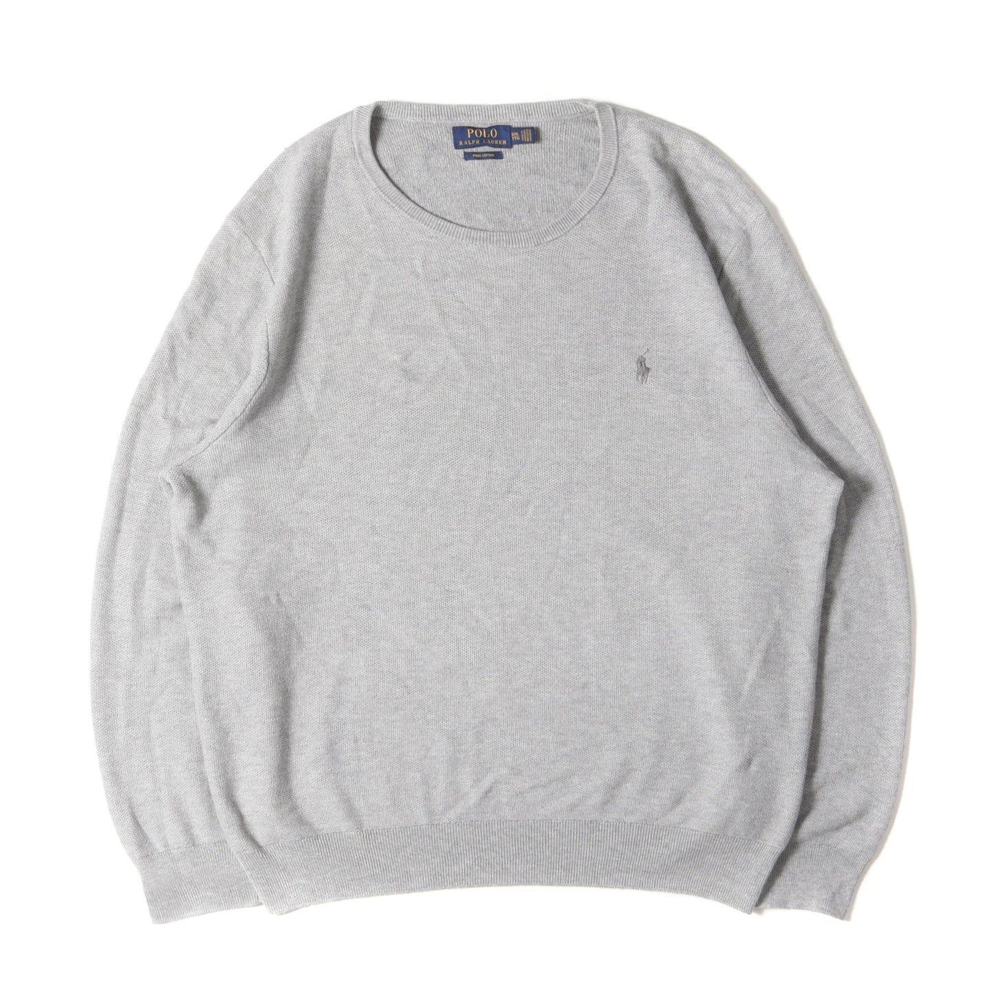 21SS クルーネック コットン ニット