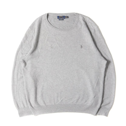 21SS クルーネック コットン ニット