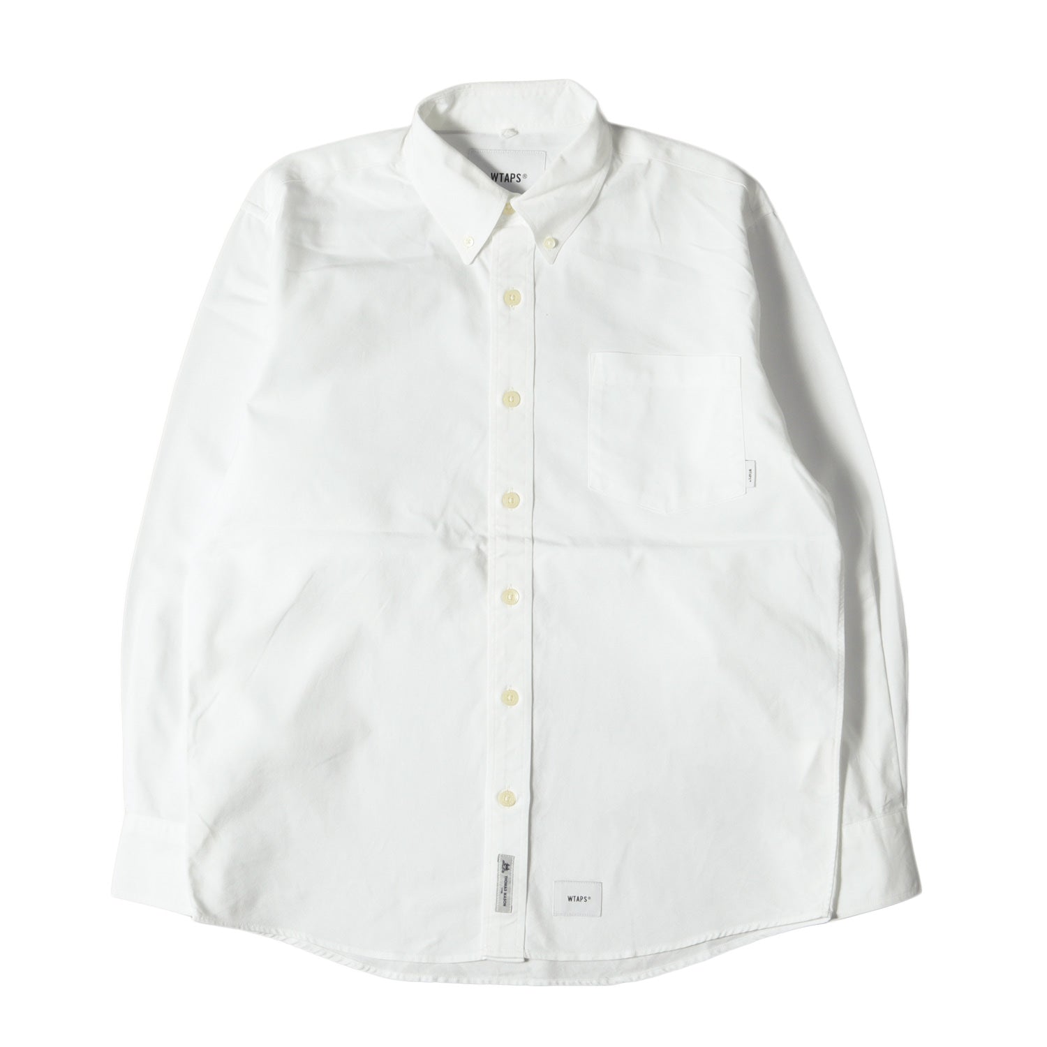 WTAPS (ダブルタップス) 20SS ×THOMAS MASON オックスフォード ボタンダウン シャツ(BD LS 01 SHIRT  COTTON OXFORD) - ブランド古着の通販・買取 | BEEGLE by Boo-Bee