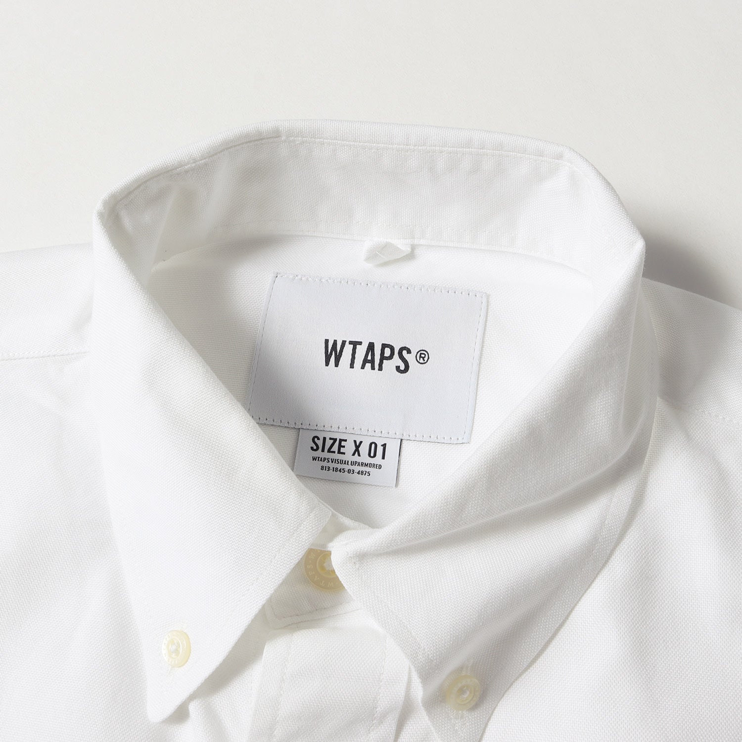 WTAPS (ダブルタップス) 20SS ×THOMAS MASON オックスフォード ボタンダウン シャツ(BD LS 01 SHIRT COTTON  OXFORD) - ブランド古着の通販・買取 | BEEGLE by Boo-Bee