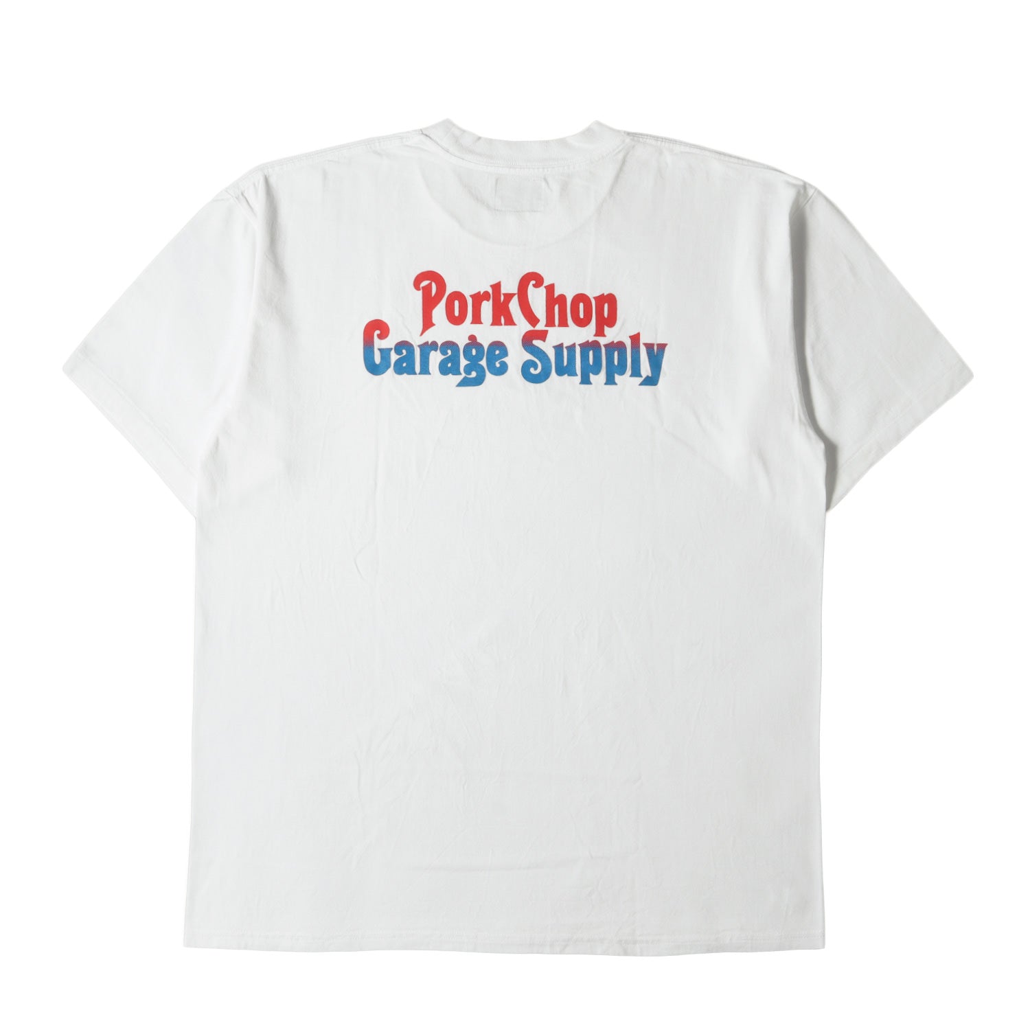 PORKCHOP GARAGE SUPPLY (ポークチョップガレージサプライ) ブランドロゴ クルーネック Tシャツ – ブランド古着の通販・買取  | BEEGLE by Boo-Bee