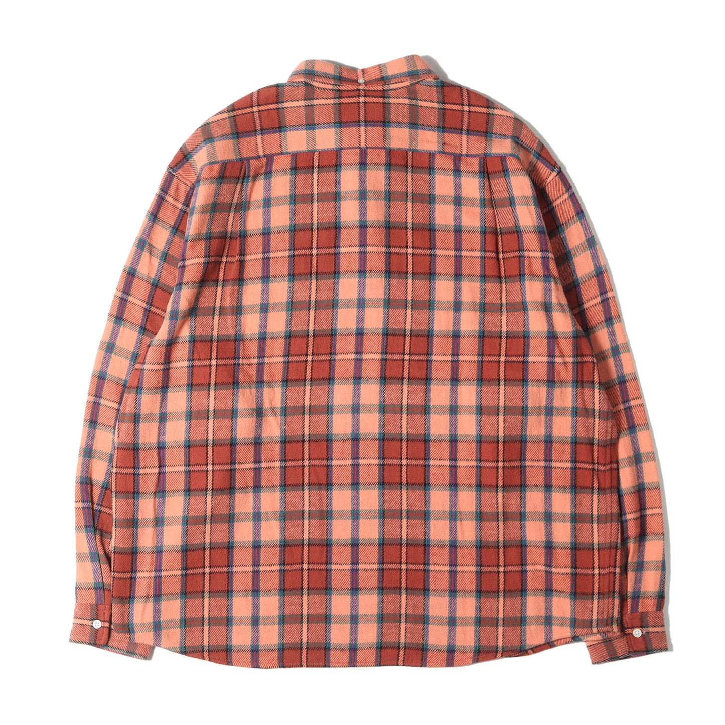 Supreme (シュプリーム) 23SS タータンチェック プルオーバー ボタン 