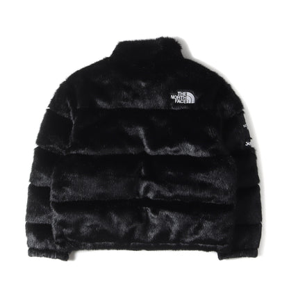 20AW ×THE NORTH FACE フェイクファー ヌプシ ダウンジャケット(Faux Fur Nuptse Jacket)