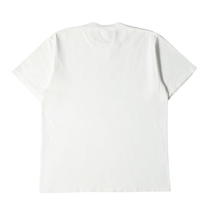 シャーク プリント クルーネック Tシャツ