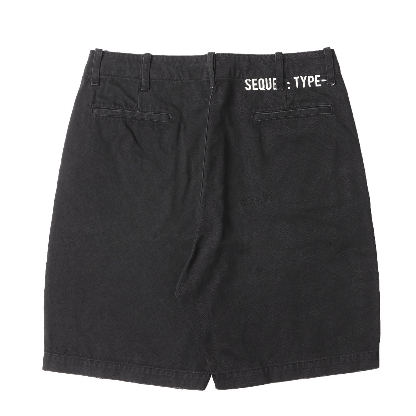 22SS ダメージリペア加工 チノ ショーツ(TYPE-S)