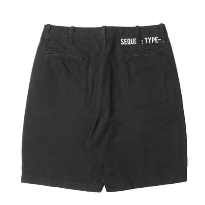 22SS ダメージリペア加工 チノ ショーツ(TYPE-S)
