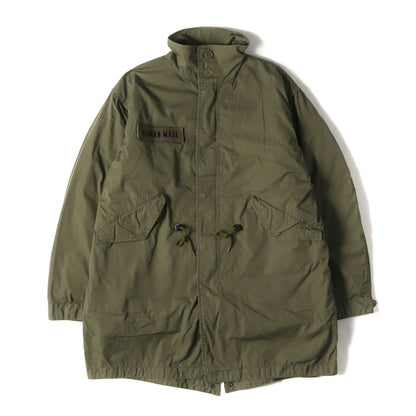 24SS キルティングライナー付き フィッシュテール モッズコート(Fishtail Coat)