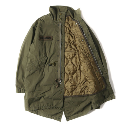 24SS キルティングライナー付き フィッシュテール モッズコート(Fishtail Coat)