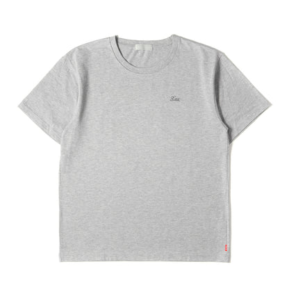 ワンポイント刺繍 クルーネック Tシャツ