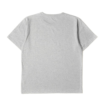 ワンポイント刺繍 クルーネック Tシャツ