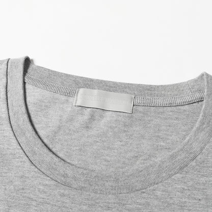 ワンポイント刺繍 クルーネック Tシャツ