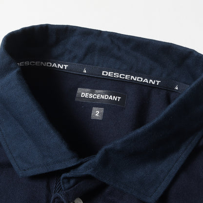 22SS ワンポイント刺繍 ロングスリーブ ポロシャツ(CACHALOT POLO LS)