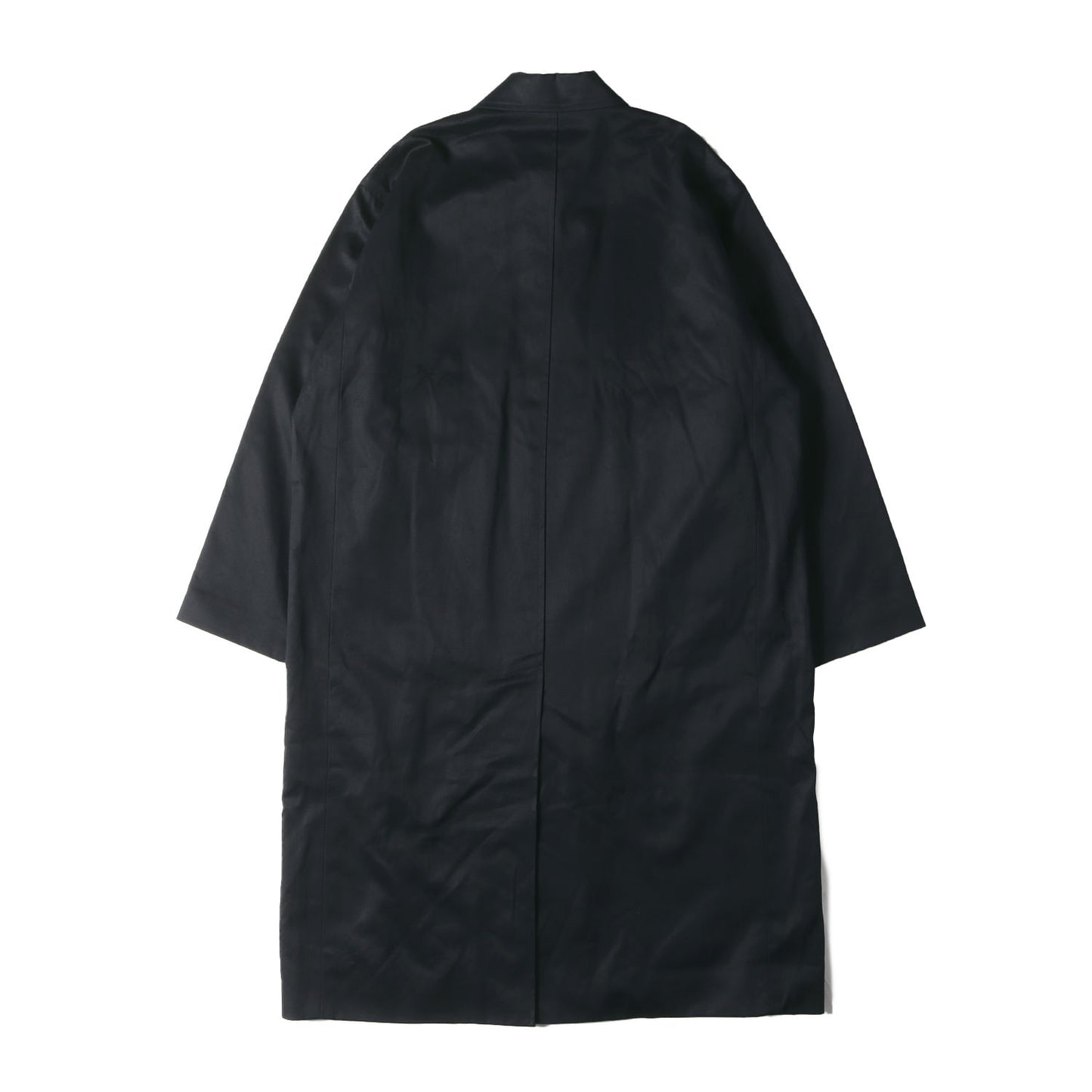 21AW 裏地チェック 高密度コットン バルマカーンコート(VITELLO BALMACAAN COAT)