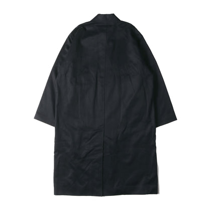 21AW 裏地チェック 高密度コットン バルマカーンコート(VITELLO BALMACAAN COAT)