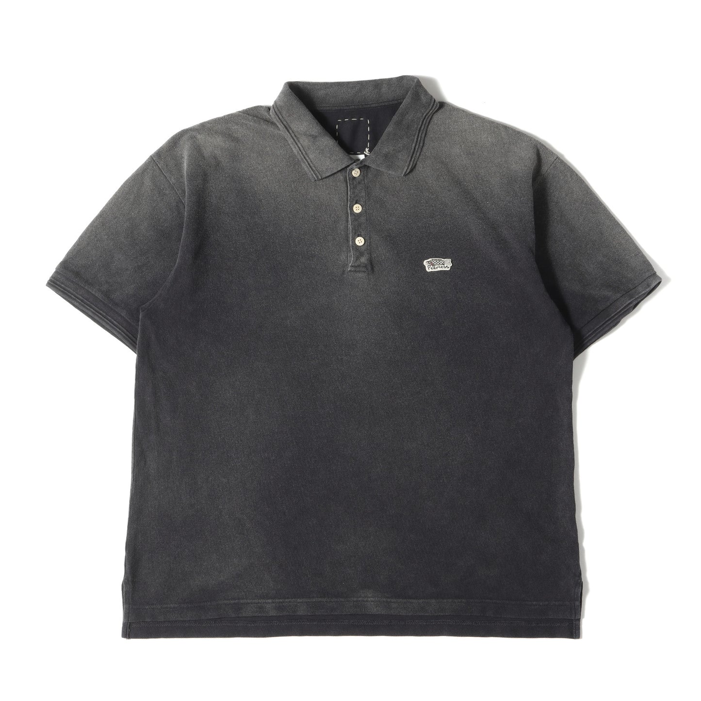 23SS ダメージ加工 コットン 鹿の子 ポロシャツ(JUMBO WELLER S/S DMGD)