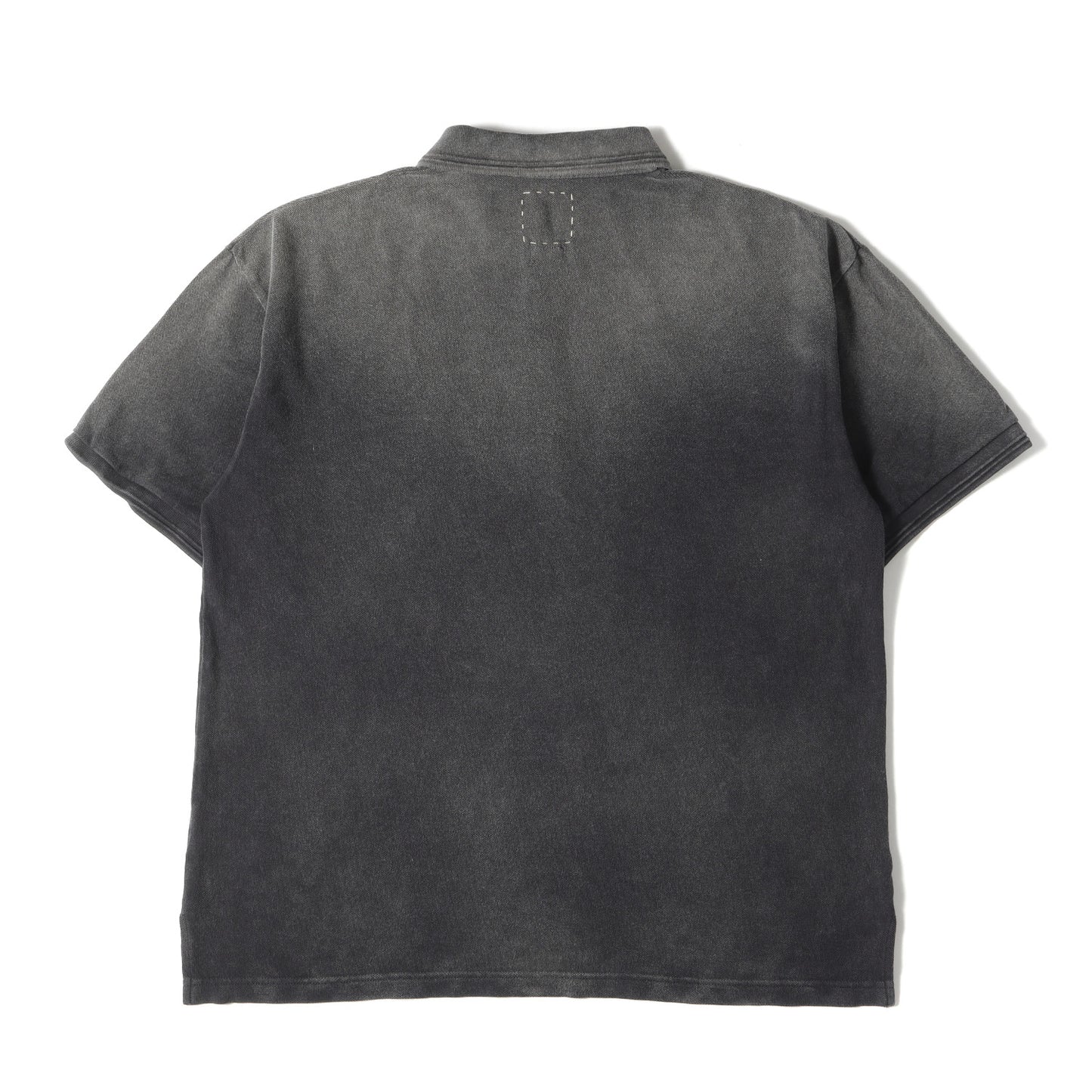 23SS ダメージ加工 コットン 鹿の子 ポロシャツ(JUMBO WELLER S/S DMGD)