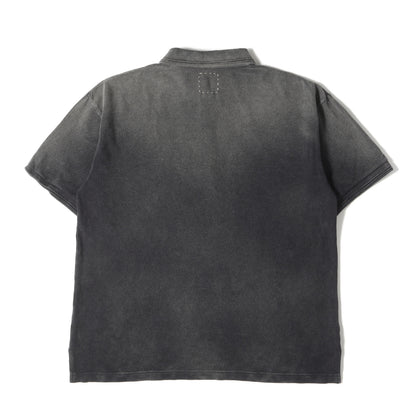 23SS ダメージ加工 コットン 鹿の子 ポロシャツ(JUMBO WELLER S/S DMGD)