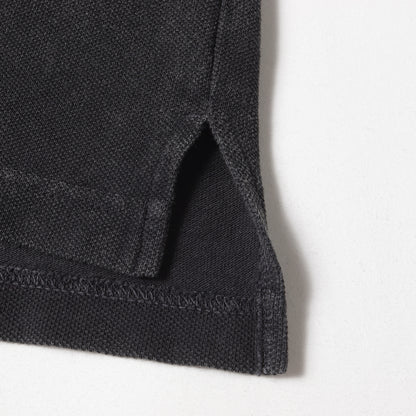 23SS ダメージ加工 コットン 鹿の子 ポロシャツ(JUMBO WELLER S/S DMGD)