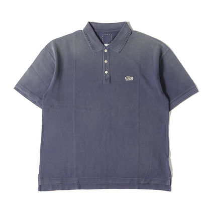 23AW ダメージ加工 コットン 鹿の子 ポロシャツ(JUMBO WELLER S/S DMGD)