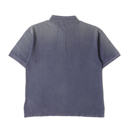 23AW ダメージ加工 コットン 鹿の子 ポロシャツ(JUMBO WELLER S/S DMGD)