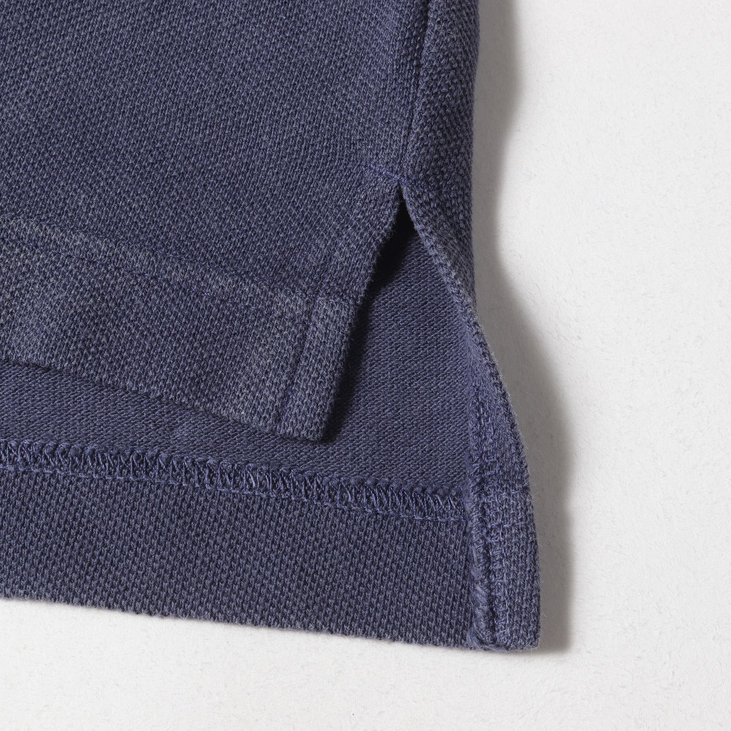 23AW ダメージ加工 コットン 鹿の子 ポロシャツ(JUMBO WELLER S/S DMGD)