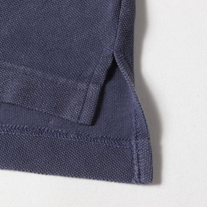23AW ダメージ加工 コットン 鹿の子 ポロシャツ(JUMBO WELLER S/S DMGD)