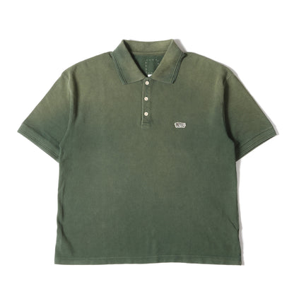 22AW ダメージ加工 コットン 鹿の子 ポロシャツ(JUMBO WELLER S/S DMGD)