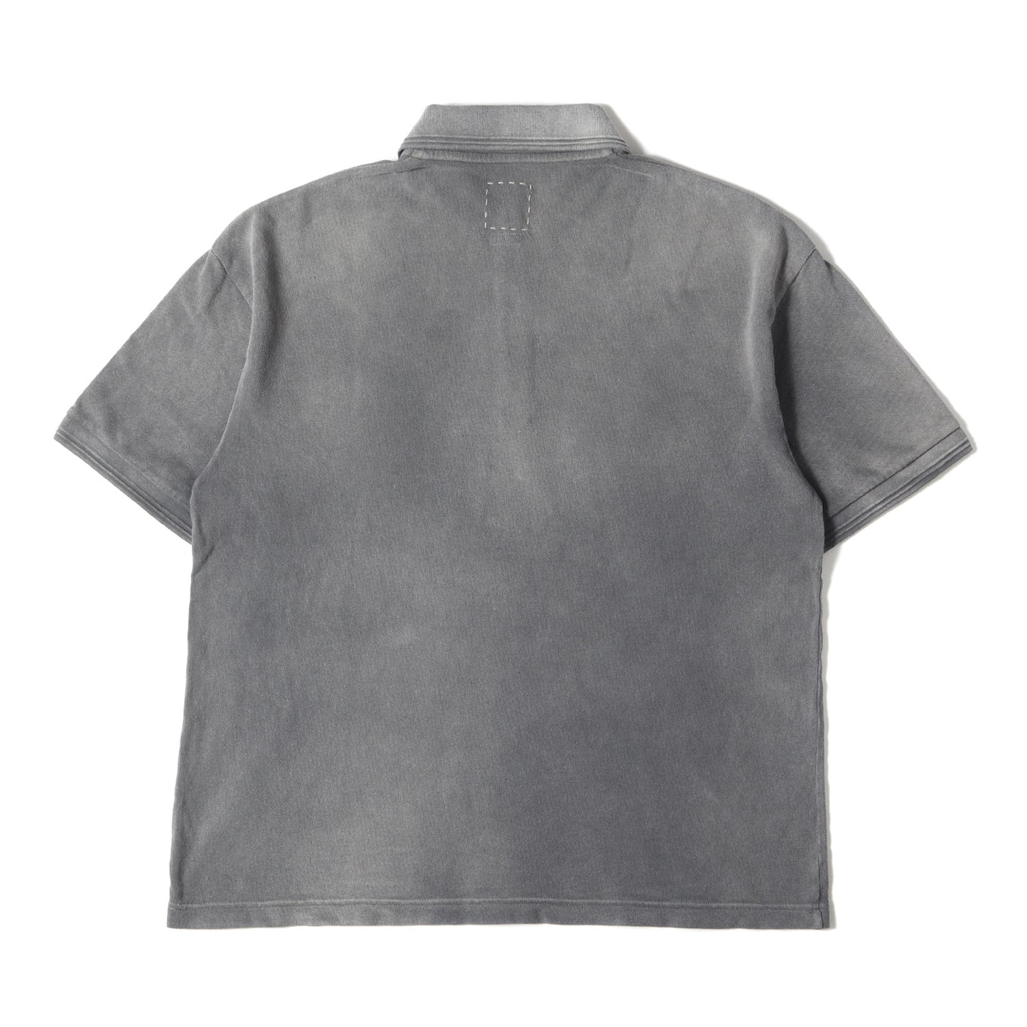 22AW ダメージ加工 コットン 鹿の子 ポロシャツ(JUMBO WELLER S/S DMGD)