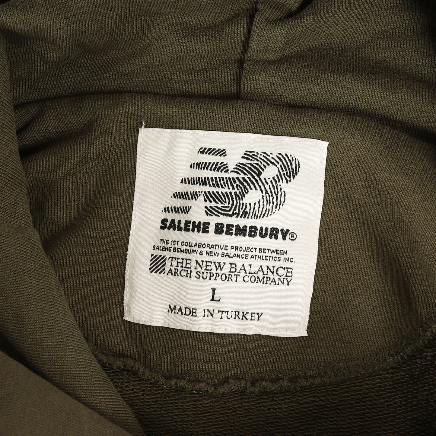 21AW ×Salehe Bembury グラフィック スウェット パーカー(Salehe Yurt Hoodie)