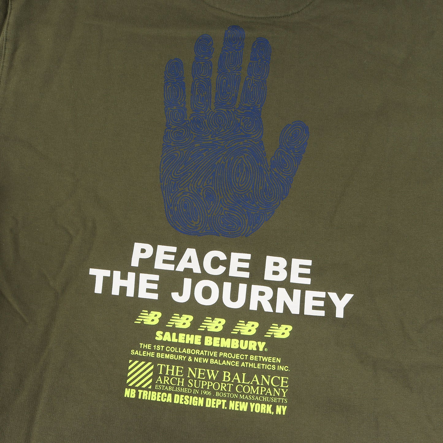 21AW ×Salehe Bembury グラフィック スウェット パーカー(Salehe Yurt Hoodie)