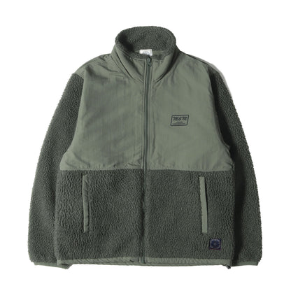 21AW フリースボア スタンドカラー ジップジャケット(SHEEPBORE FLEECE STAND JACKE)