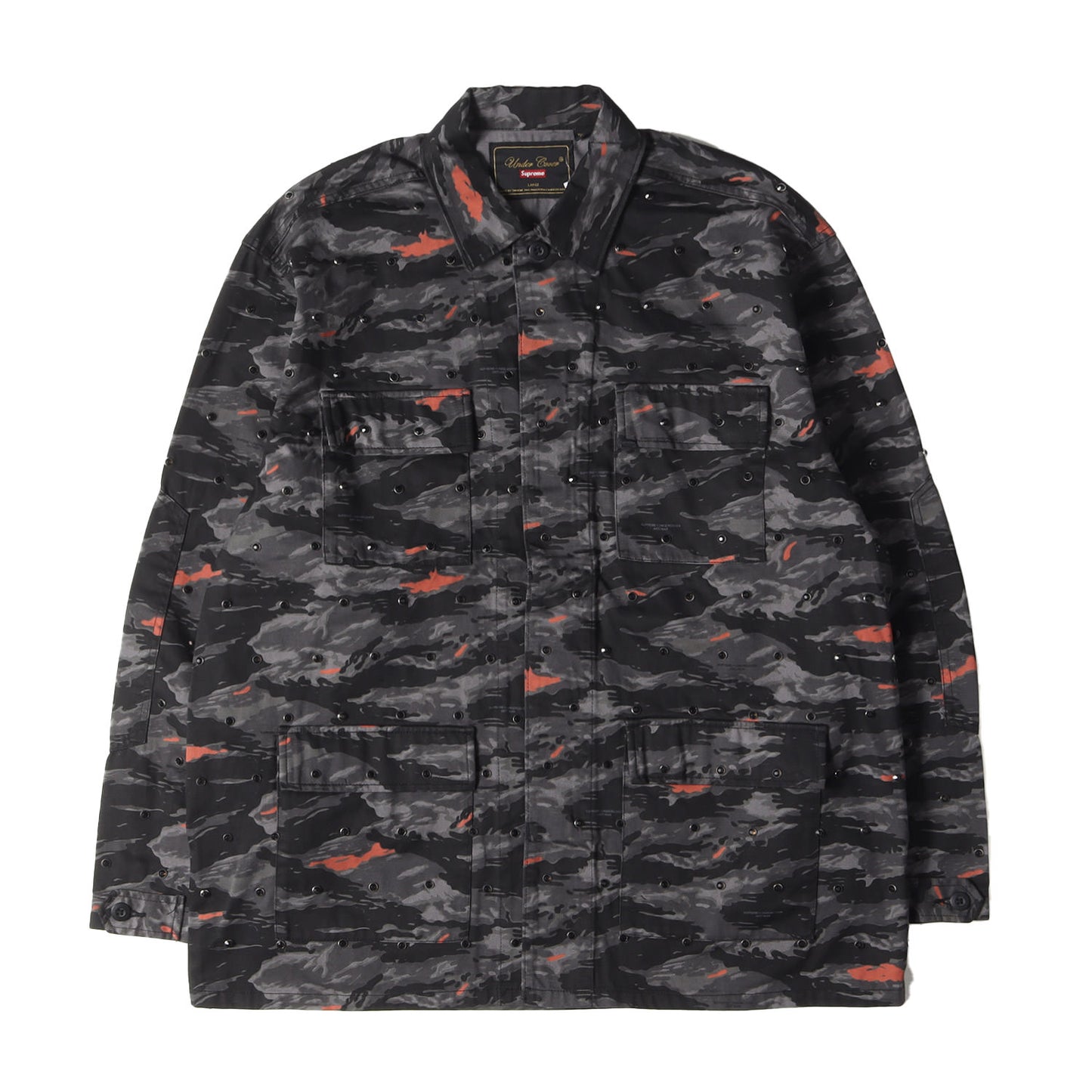 23SS ×UNDERCOVER スタッズ付き ミリタリー BDU ジャケット(Studded BDU Jacket)