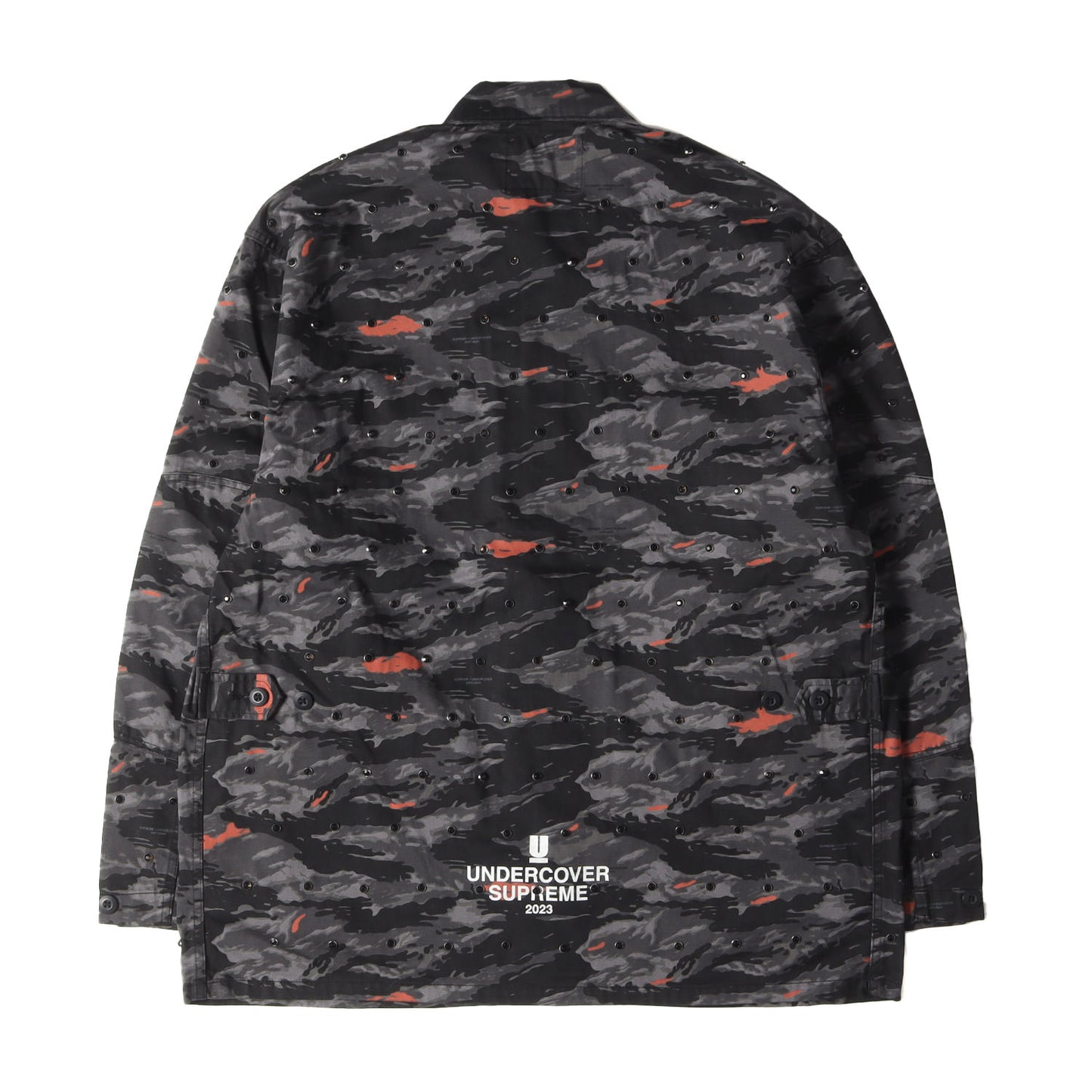 23SS ×UNDERCOVER スタッズ付き ミリタリー BDU ジャケット(Studded BDU Jacket)