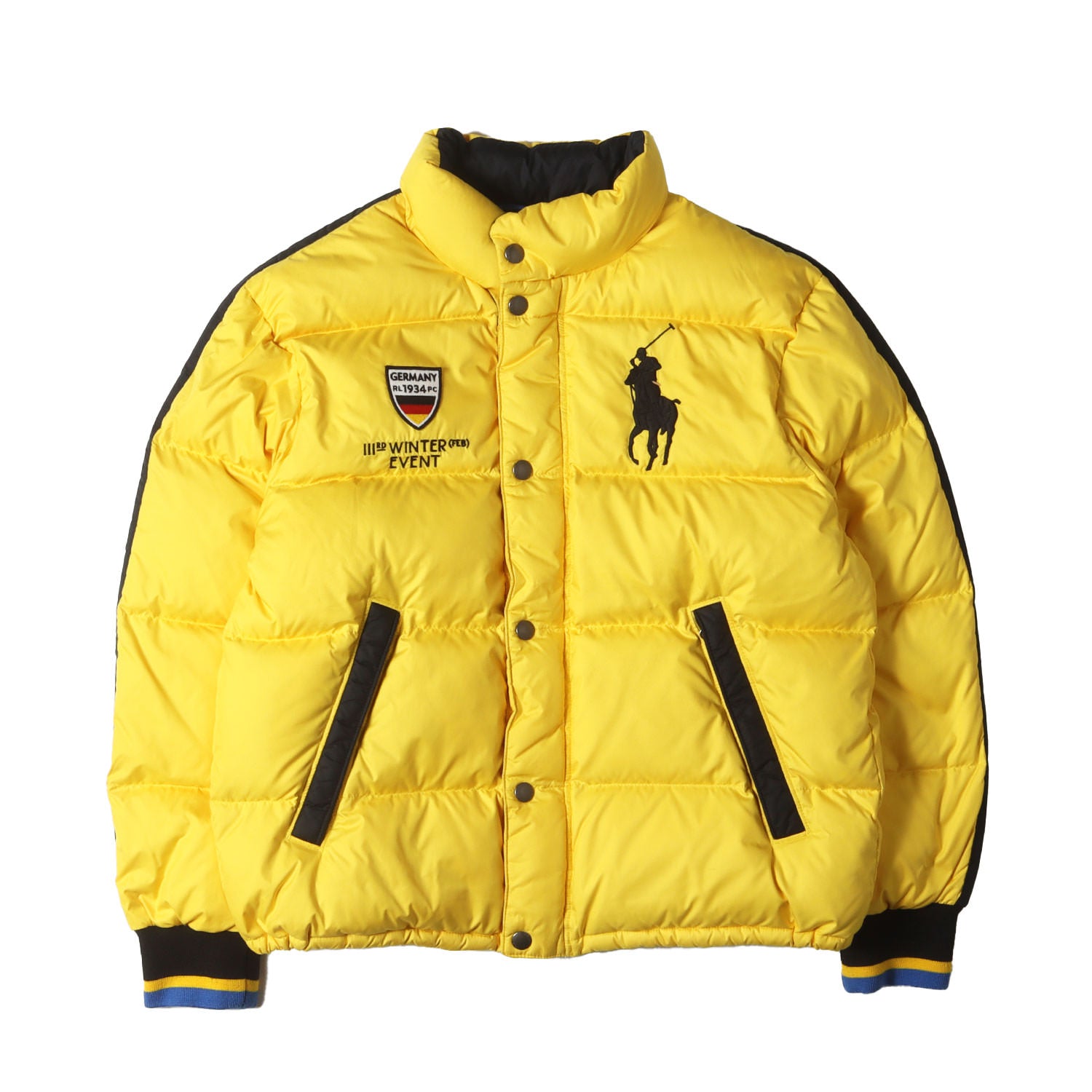 美品 希少 ✨️ ポロラルフローレン ビッグポニー中綿ジャケット ダウン L相当 POLO Ralph Lauren (ポロ ラルフローレン) ドイツモデル ビッグ