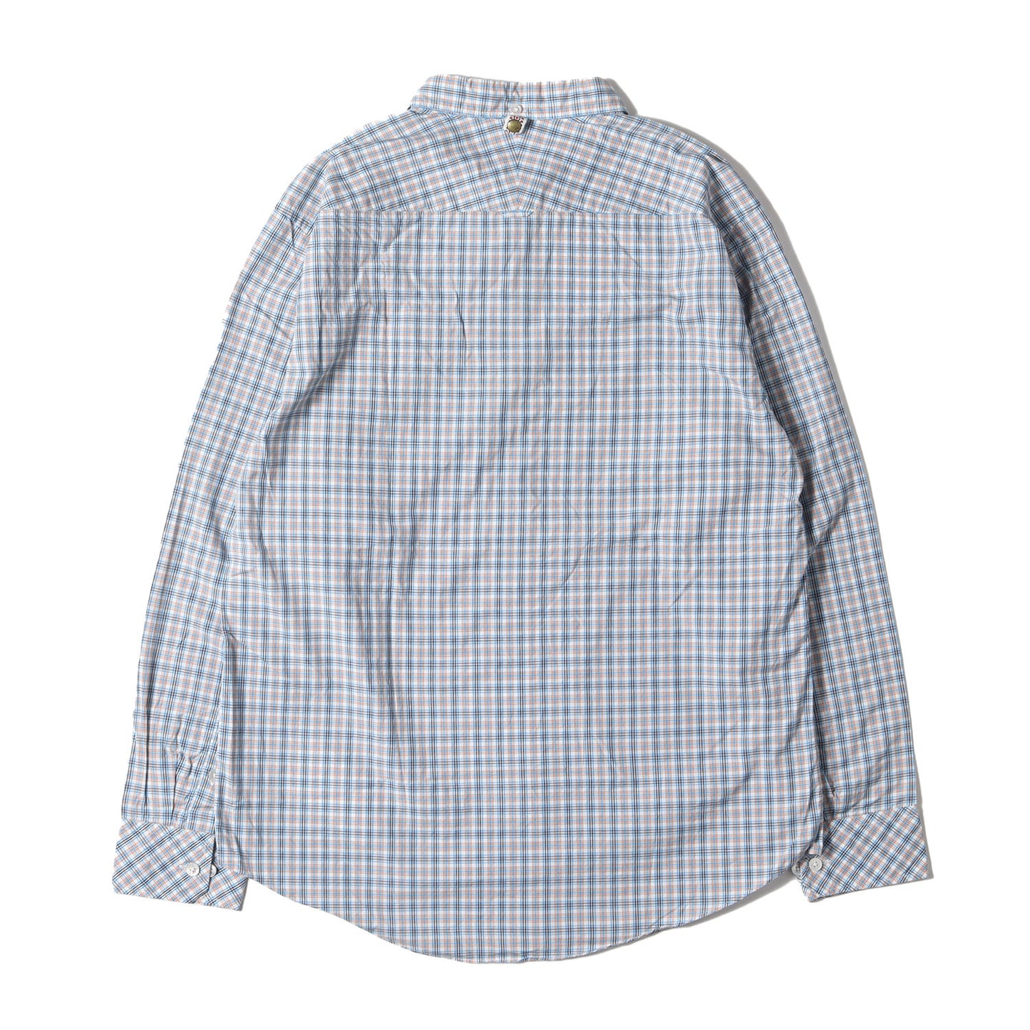 コットン チェック ボタンダウンシャツ(BECHER B.D. L/S)
