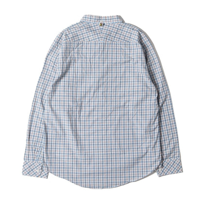 コットン チェック ボタンダウンシャツ(BECHER B.D. L/S)