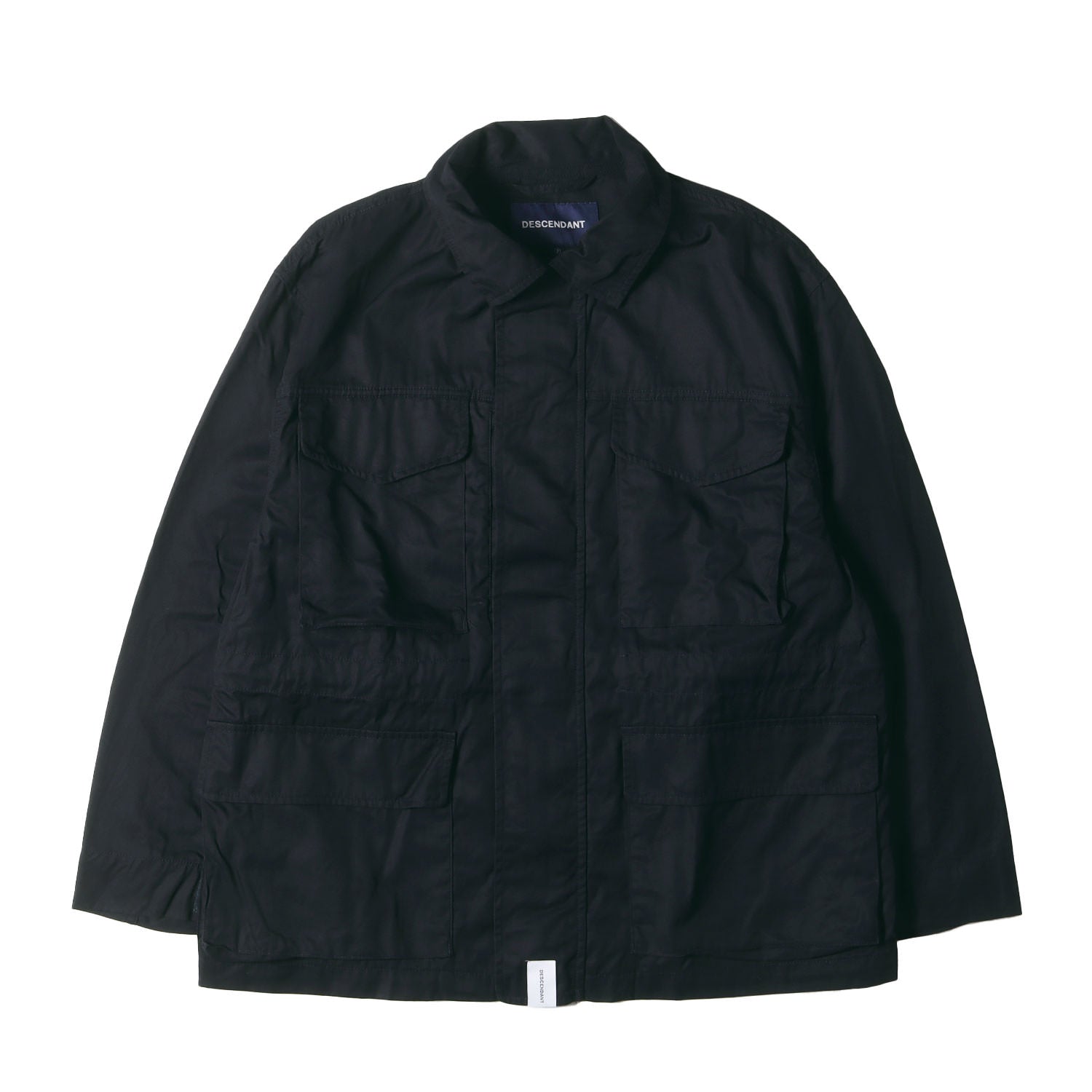 DESCENDANT (ディセンダント) 21SS コットンツイル ミリタリー ジップ ジャケット(KEY WEST TWILL JACKET) –  ブランド古着の通販・買取 | BEEGLE by Boo-Bee