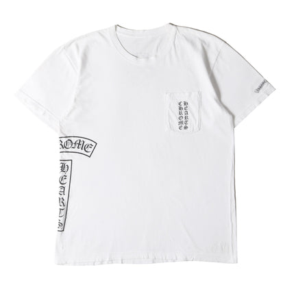 近年モデル ブランドロゴ ポケット Tシャツ