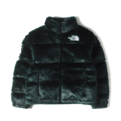 20AW ×THE NORTH FACE フェイクファー ヌプシ ダウンジャケット(Faux Fur Nuptse Jacket)