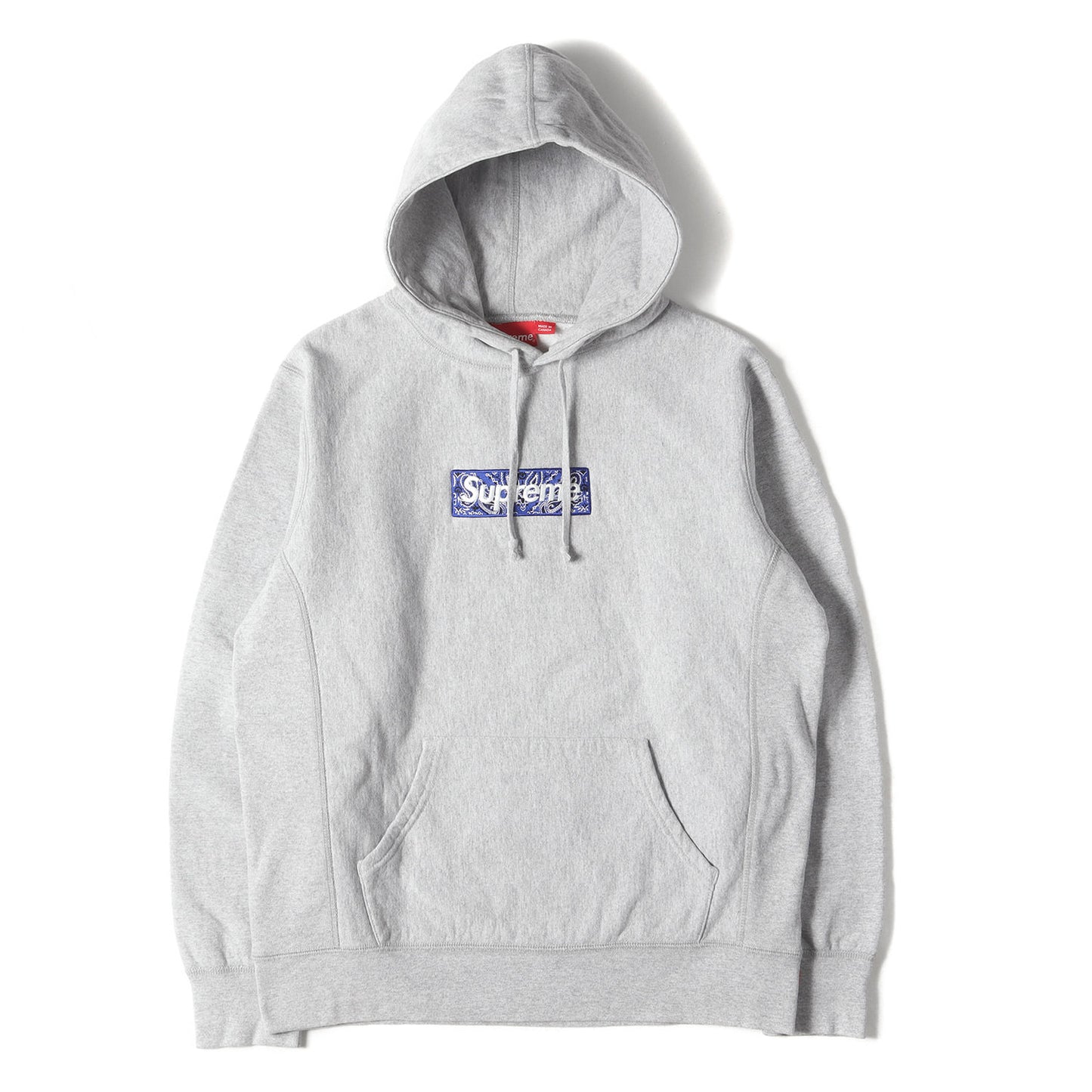 バンダナ BOXロゴ スウェットパーカー(Bandana Box Logo Hooded Sweatshirt)