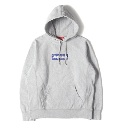 バンダナ BOXロゴ スウェットパーカー(Bandana Box Logo Hooded Sweatshirt)