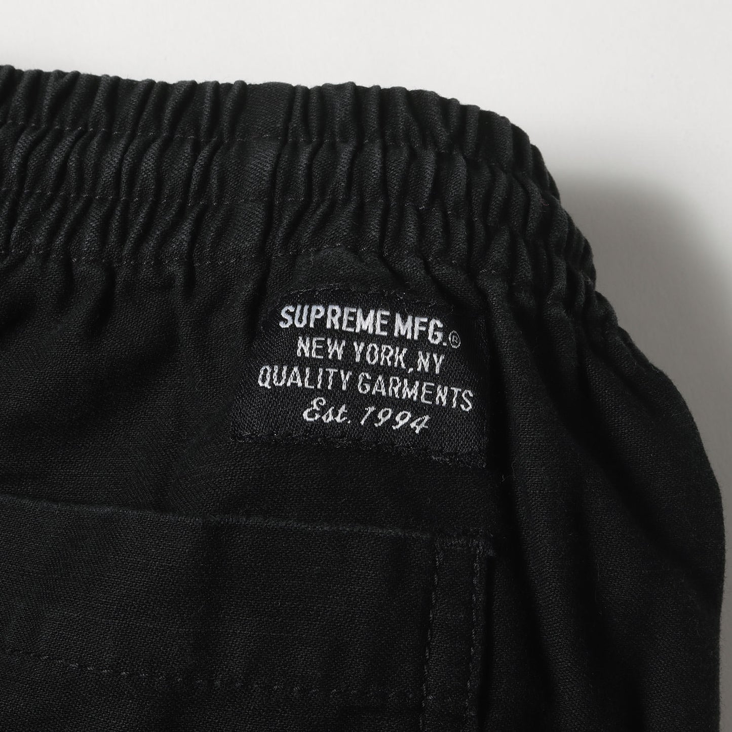 20AW バックサテン ミリタリー イージーショーツ(Military Twill Short)